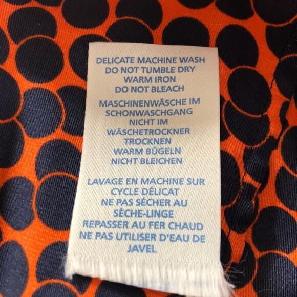 Boden Women's Size 8 Floral Silk Blend Short Sleeve Top - Picture 6 of 7